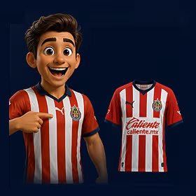 Ganador con jersey Chivas
